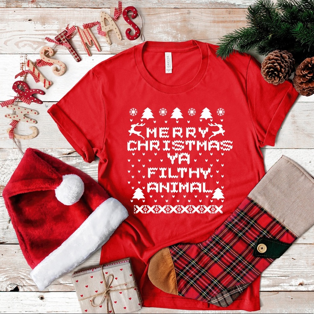 (8) Merry Christmas Ya Filthy Animal